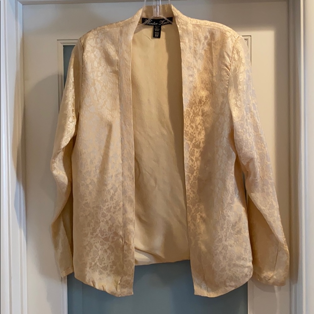 EUC Winter Kate silk top